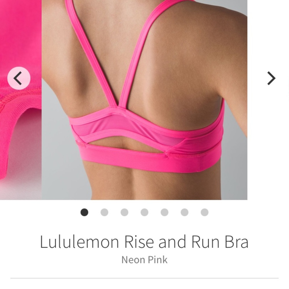 Lululemon Rise and Run bra. 10. - Picture 4 of 6